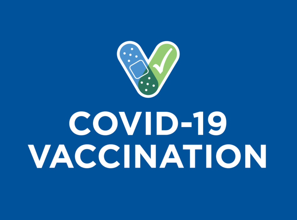 图为COVID-19疫苗接种，文章是关于COVID-19助推器